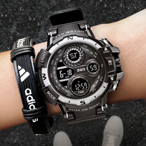 电子表男战狼2 多功能特种兵机械利刃出击战术军表运动中学生手表