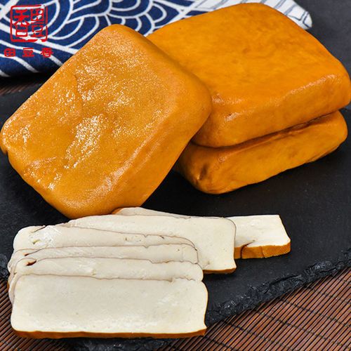 厚嫩豆腐正宗农家纯手工豆腐干子水豆腐湘菜 饭店批发6包装(12片装)
