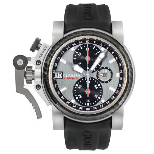 graham男款机械表|chronofighter airwing titanium automatic men"s