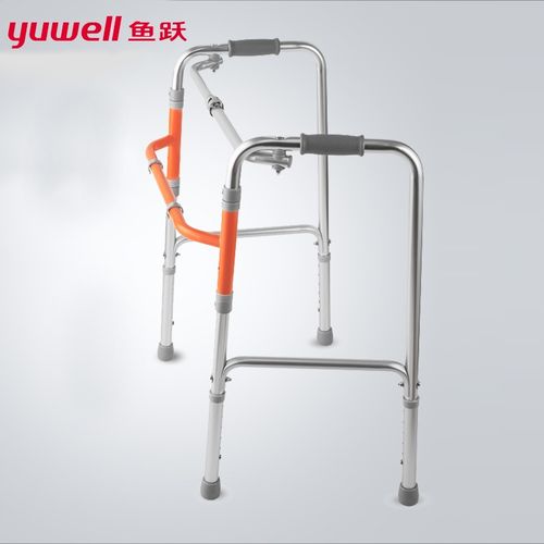 鱼跃助行器yu710a四脚老人助步器康复助力架可折叠