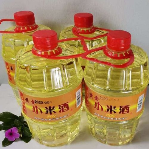 黄金小米酒42度纯粮原浆酒1000ml东北白酒散酒试喝 4瓶(1000ml*4)黄金