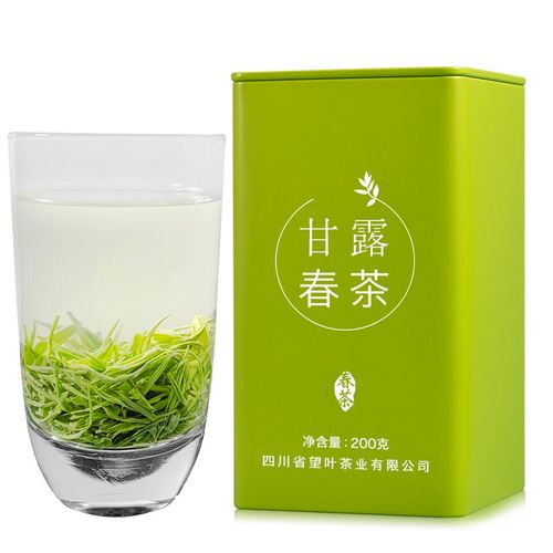 大师飘雪 绿茶 茶叶200克四川明前甘露云雾绿茶春茶 甘露绿茶