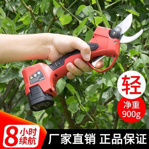 包邮嘉航电动修枝剪刀充电式果树电剪刀无线电剪子树枝剪刀修枝剪