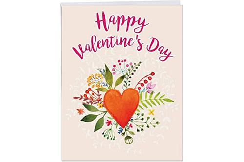 j3482vdg watercolor valentine valentines day card