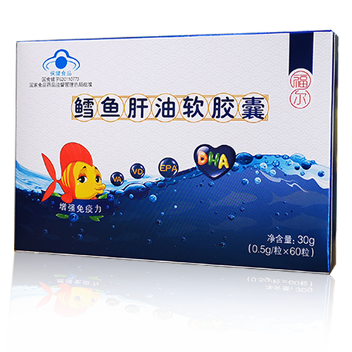 福尔鳕鱼肝油软胶囊30g(0.