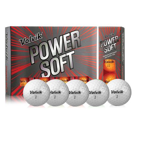 新款现货volvik高尔夫二层球 power soft高尔夫彩球 练习初学者球