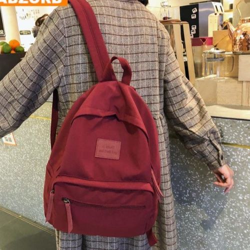 泫雅书包女ins风韩版高中大学校园复古港风大学生kiitos双肩包