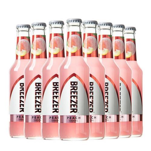 冰锐鸡尾酒breezer冰锐果味鸡尾酒洋酒预调朗姆酒275ml*8瓶爱情公寓