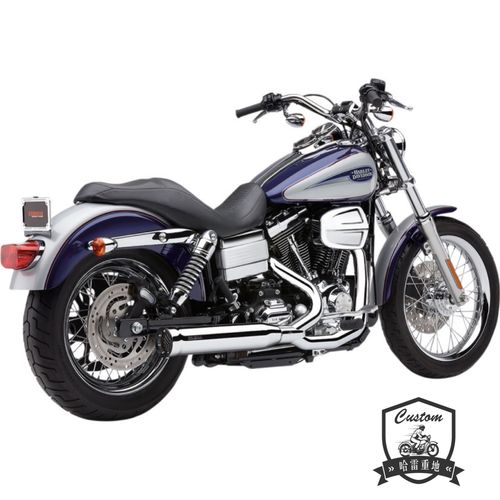 哈雷戴娜车系cobra二合一排气 街霸,路威,肥霸,远翔用