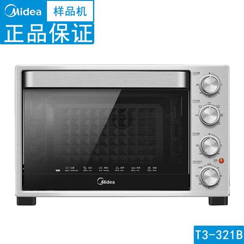 midea/美的 t3-321b/pt3512  家用热风对流精准双控时发热烤箱