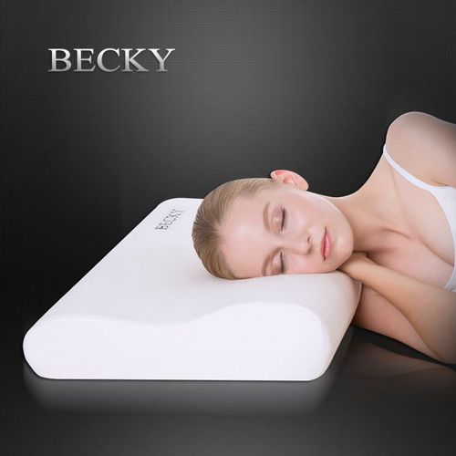 becky枕头护颈椎助睡眠枕慢回弹记忆棉单人枕芯保健柔软非乳胶枕
