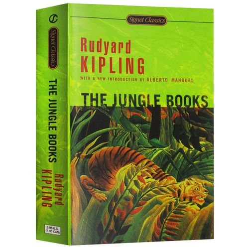 英文原版寓言 丛林之书 the jungle books 丛林日记 故事 森林王
