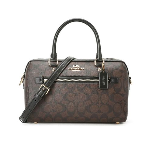 coach蔻驰女包波士顿包rowan大容量通勤桶包单肩包手提手拎斜挎包