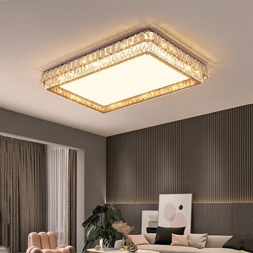 后现代简约轻奢水晶灯客厅灯饰餐厅卧室大气2022新款大厅灯具套餐