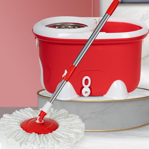 旋转拖把杆通用拖布墩布带桶2020新款家用地拖一拖净甩免手洗拖把