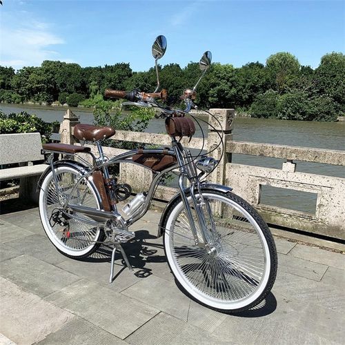 出口日本ok复古自行车新品变速24寸26寸欧美轻松骑休闲老上海英伦城市