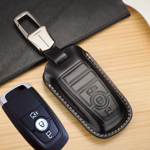 适用于福特新款蒙迪欧钥匙套真皮21款探险者锐界金牛座锐际钥匙包