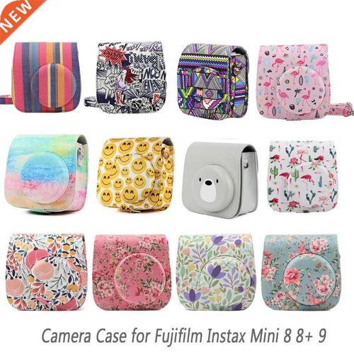besegad pu leather carrying camera bag shell pouch case w/st
