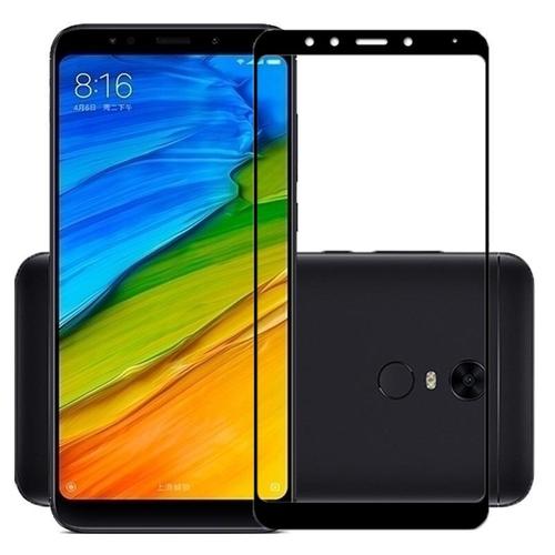 小米redmi5钢化膜红米5 plus手机膜puls全屏覆盖膜刚化摸防摔彩膜