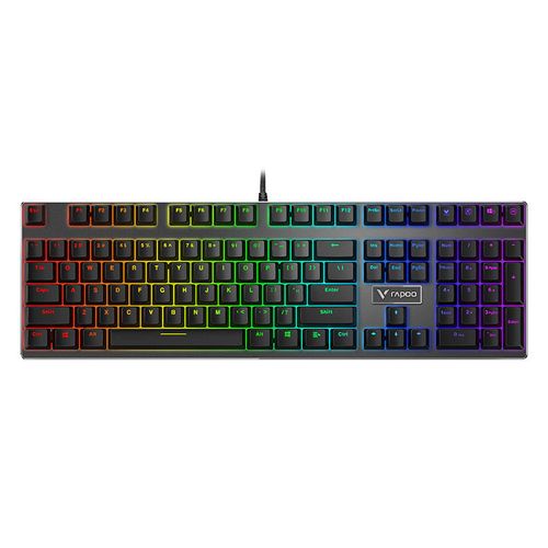 雷柏v700rgb/v700s合金版游戏机械键盘黑轴茶轴红轴青轴usb有线lo