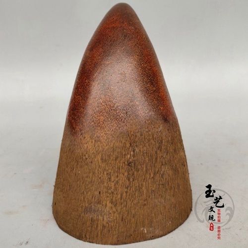 仿古做旧天然牦牛角精雕黄色牛角尖高仿犀牛角角雕骨制品摆件收藏