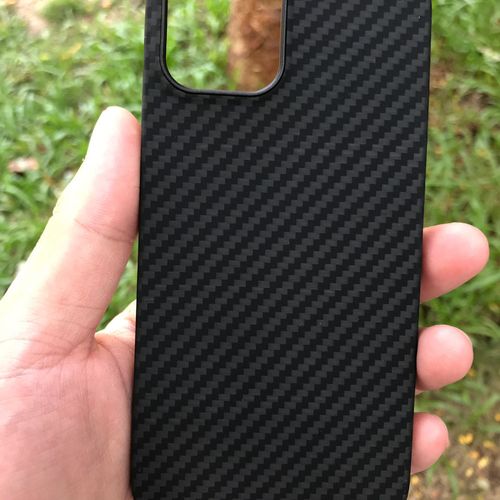 苹果12凯夫拉手机壳iphone12promax碳纤维12mini半包保护套12pro