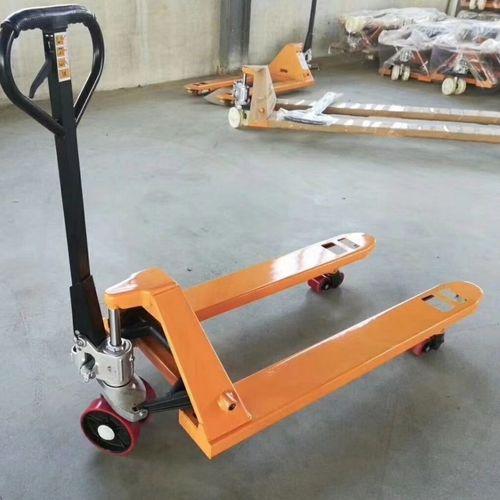 地牛装卸车2t3t5t升降堆高手推叉车 油压拖车 手动液压搬运车