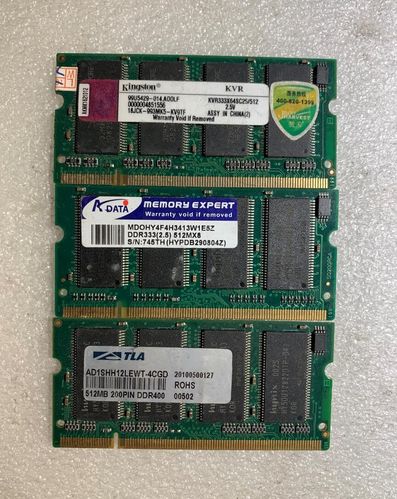 拆机  1g ddr2 667 800mhz pc2 5300s 6400s 笔记本内存条 现货