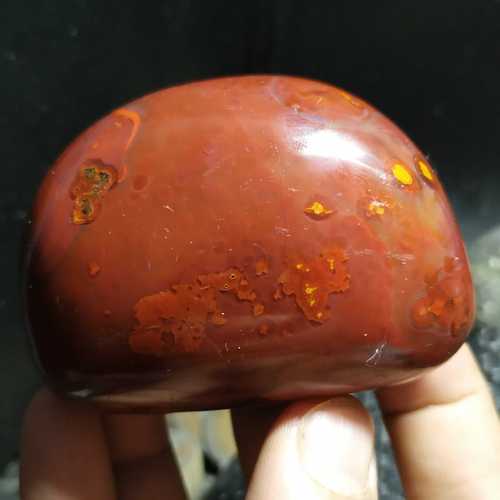 宣化战国红上谷战国红玛瑙主山料原石手把件雕件料摆件旺财消磁