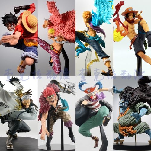 海贼王手办英雄大全路飞索隆山治七武海白胡子红发明哥小冯第一弹