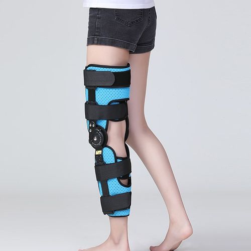 可调膝关节固定支具支架半月板韧带损伤腿部膝盖髌骨康复骨折护具