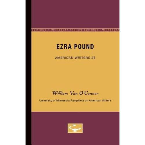 预订 ezra pound - american writers 26: un. [9780816602896]