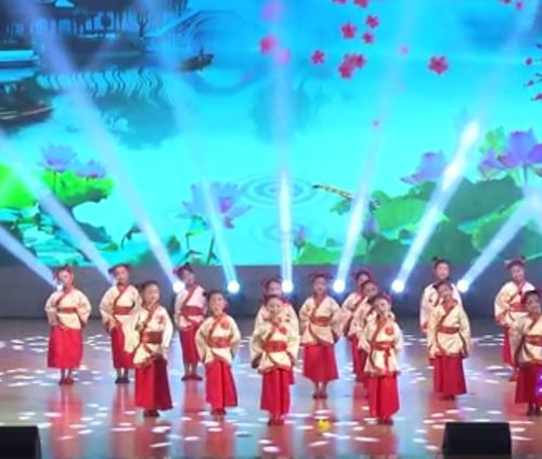 2021元旦儿童舞蹈中华孝道舞蹈服幼儿表演服装开笔礼