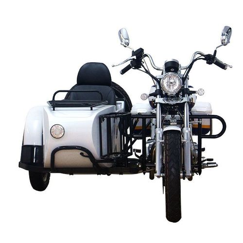 边三轮摩托车大地鹰王偏三轮偏斗双缸水冷复古侉子整车可上牌