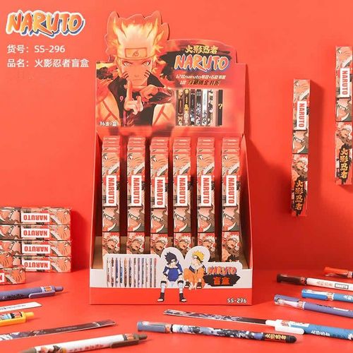 以慕火影忍者盲盒笔5支(随机发)