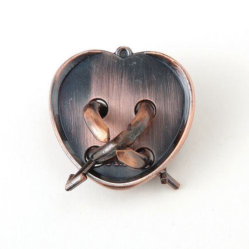 puzzle解密盒鲁班锁十级难度高难度金属合金u益智玩具蛇口逃生魔