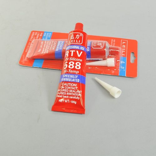 588密封胶汽车耐高温密封胶螺丝紧固胶红胶rtv硅胶减速机密封胶水