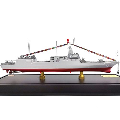 055导弹驱逐舰模型大型军舰p101南昌号102拉萨105大连