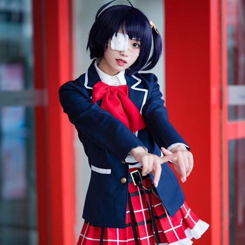 【】中二病也要谈恋爱小鸟游六花校服套装cosplay动漫服装女