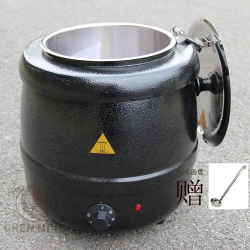 电子暖汤煲黑汤煲自助汤炉不锈钢电热粥炉特价煲汤锅保温汤煲10l