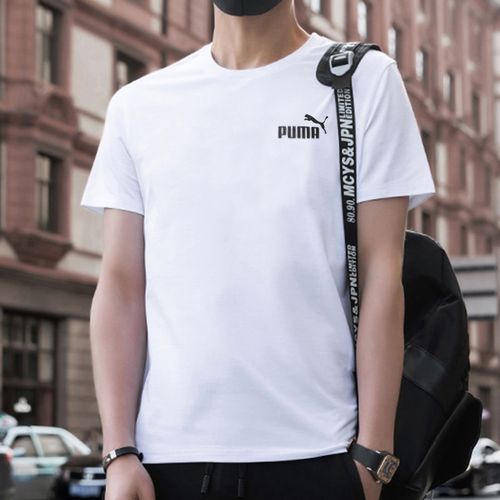 彪马短袖男春季新款运动休闲宽松半袖圆领体恤健身透气t恤845925