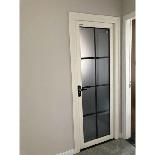 极窄边框卫生间门卫浴门厨房门阳台门铝合金门玻璃门现代风平开门