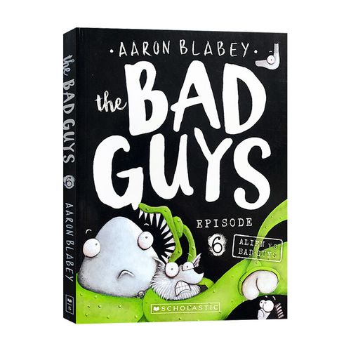 华研原版 我是大坏蛋6 英文原版 the bad guys episode6 alien vs