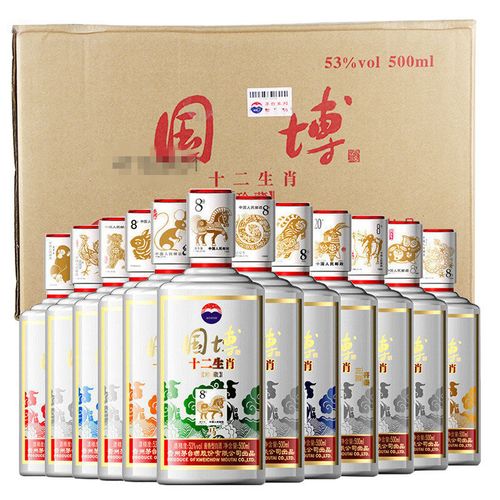 (2017日期)贵州茅台股份有限公司出品 国博十二生肖酒 收藏纪念酒