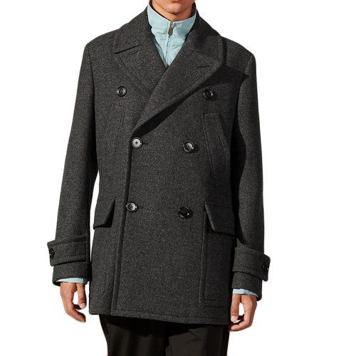 【包税】预订款1-2周 hermes/爱马仕 21年秋冬新款 男士中灰色精纺