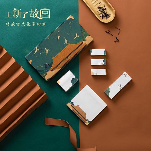上新了故宫 宫廷祥瑞文化创意礼品便签本便利贴礼物便签礼盒送礼礼物