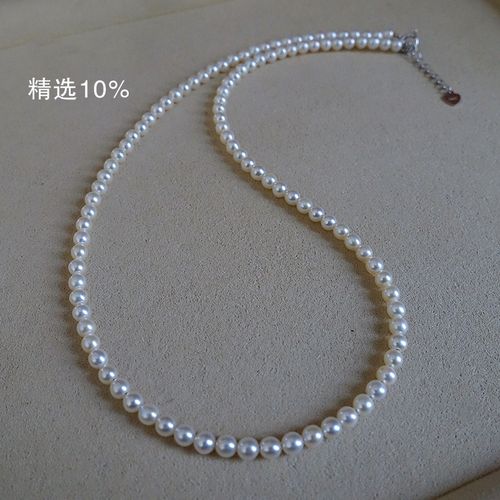 昂比熊轻奢   精选出口淡水迷你小珍珠项链锁骨链颈链