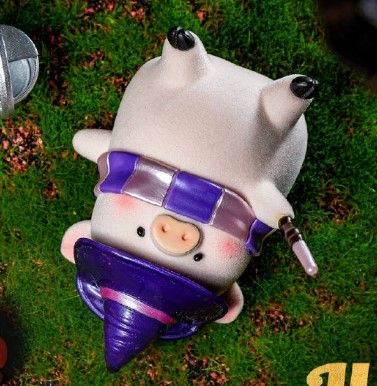 lulu猪盲盒 魔法猪第二弹魔法系列盲盒 潮流罐头猪整 石化咒语