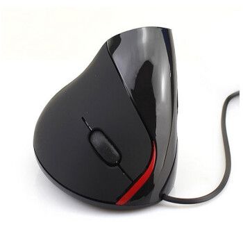 澜郜 垂直鼠标 个性新颖有线垂直鼠标人体工程学光电usb电脑健康办公