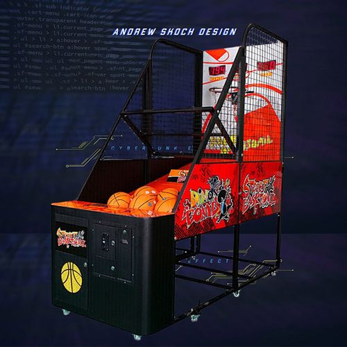 星加坊投篮机篮球机 成人儿童篮球架电子投币游戏投篮机大型室内电玩